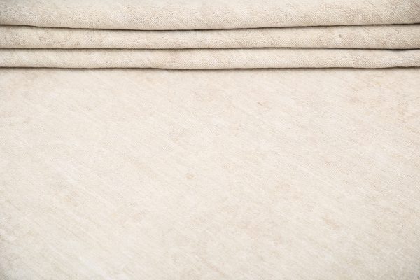 Ivory Afghan Serenity Rug 11'9" x 14'3" Hand-Knotted view 19