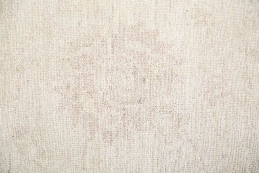 Ivory Afghan Serenity Rug 11'10" x 14'3" Hand-Knotted view 10