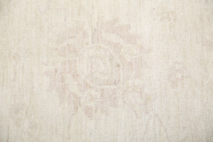 Ivory Afghan Serenity Rug 11'10" x 14'3" Hand-Knotted view 10