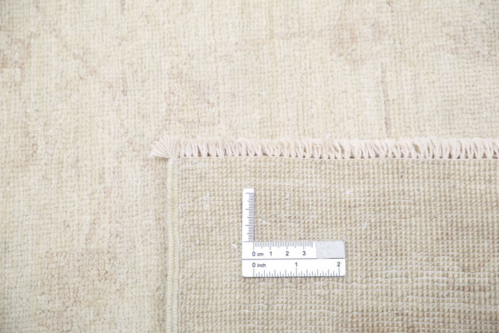 Ivory Afghan Serenity Rug 11'10" x 14'3" Hand-Knotted view 11