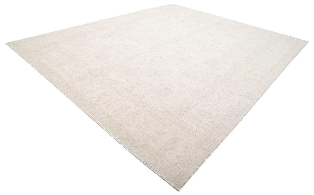 Ivory Afghan Serenity Rug 11'10" x 14'3" Hand-Knotted view
