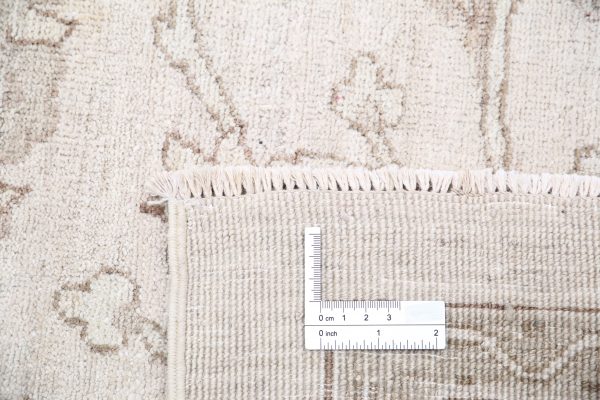 Ivory Pakistani Serenity Rug 11'10" x 14'8" Hand-Knotted view 21