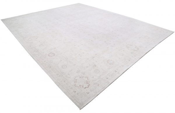 Ivory Serenity Rug 12' 0" x 14' 7" Hand-Knotted detail