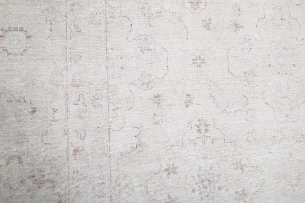 Ivory Serenity Rug 12' 0" x 14' 7" Hand-Knotted view 17