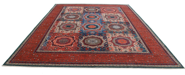 Mamluk 10’ 2″ x 13’ 0″ - No. AV96775 - ALRUG Rug Store