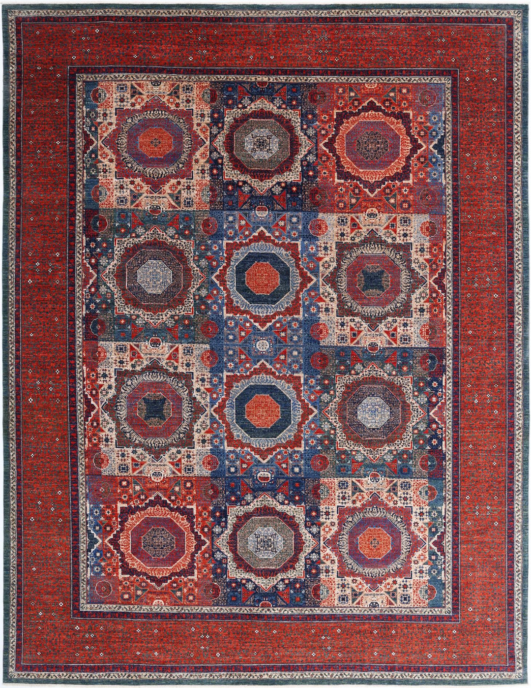 Mamluk 10’ 2″ x 13’ 0″ - No. AV96775 - ALRUG Rug Store