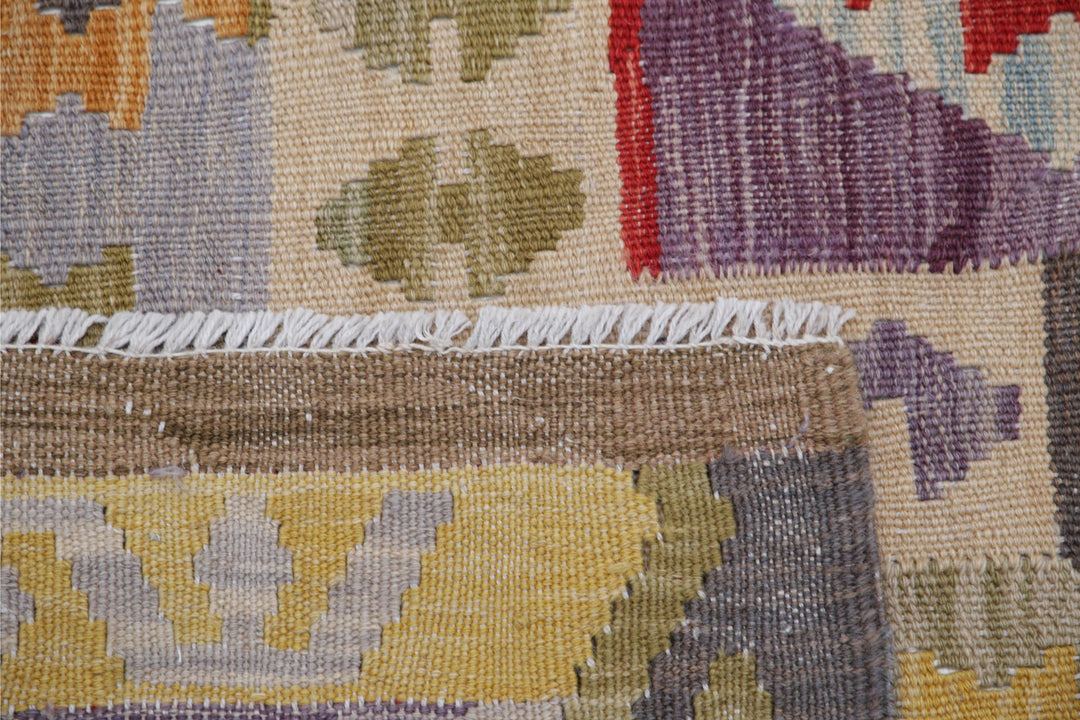 Kilim 7’ 9″ x 11’ 3″ - No. AV30617 - ALRUG Rug Store