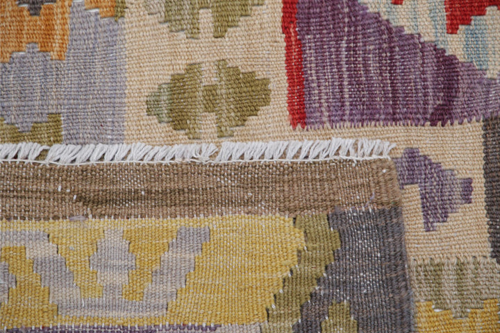 Kilim 7’ 9″ x 11’ 3″ - No. AV30617 - ALRUG Rug Store