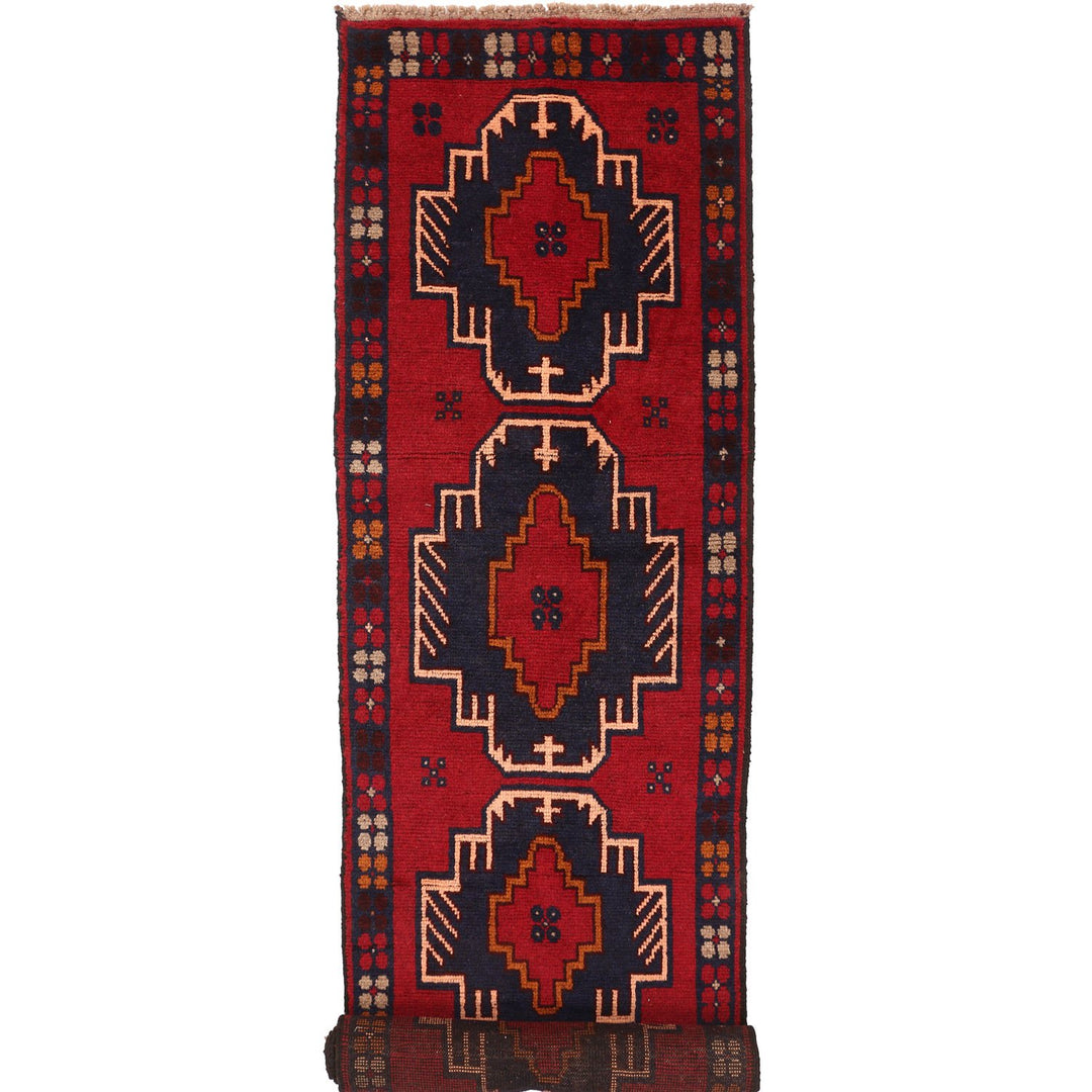 Baluchi Runner 2' 2 x 9' 9 (ft) - No. AL59870 - ALRUG Rug Store