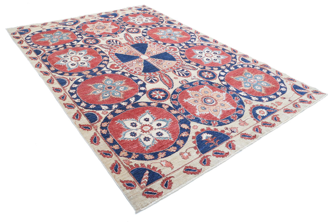Ziegler 6’ 7″ x 9’ 7″ - No. AV76431 - ALRUG Rug Store