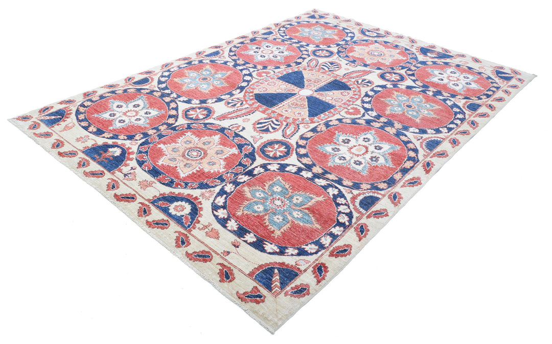 Ziegler 6’ 7″ x 9’ 7″ - No. AV76431 - ALRUG Rug Store