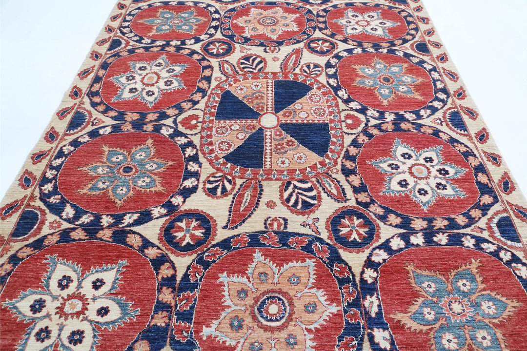 Ziegler 6’ 7″ x 9’ 7″ - No. AV76431 - ALRUG Rug Store