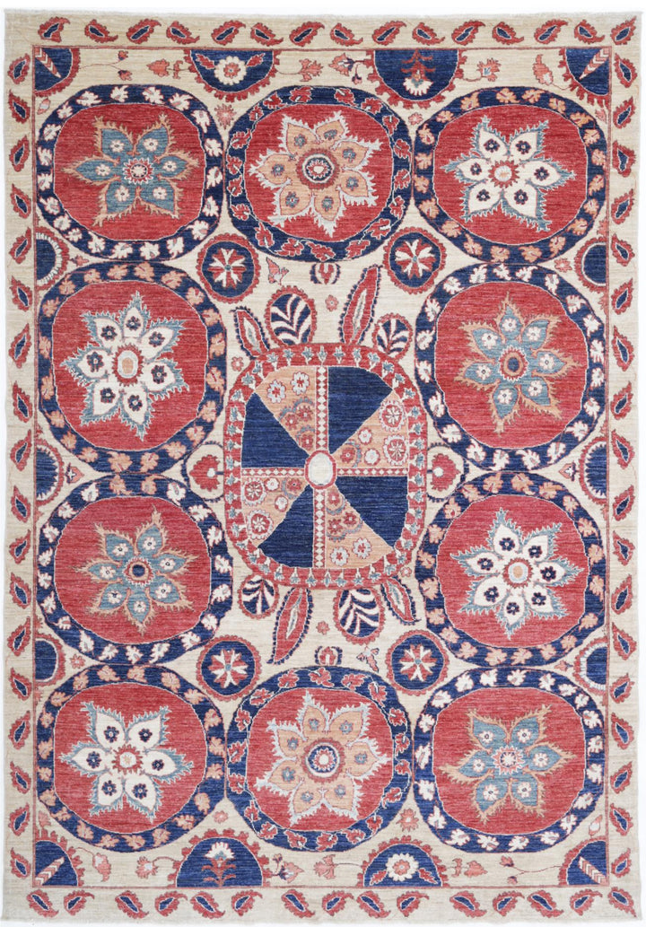 Ziegler 6’ 7″ x 9’ 7″ - No. AV76431 - ALRUG Rug Store