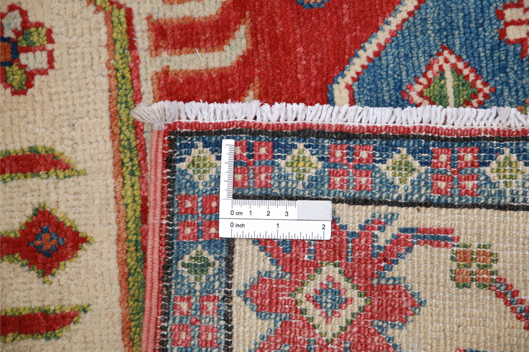 Kazak 3’ 4″ x 5’ 3″ - No. AV42447 - ALRUG Rug Store