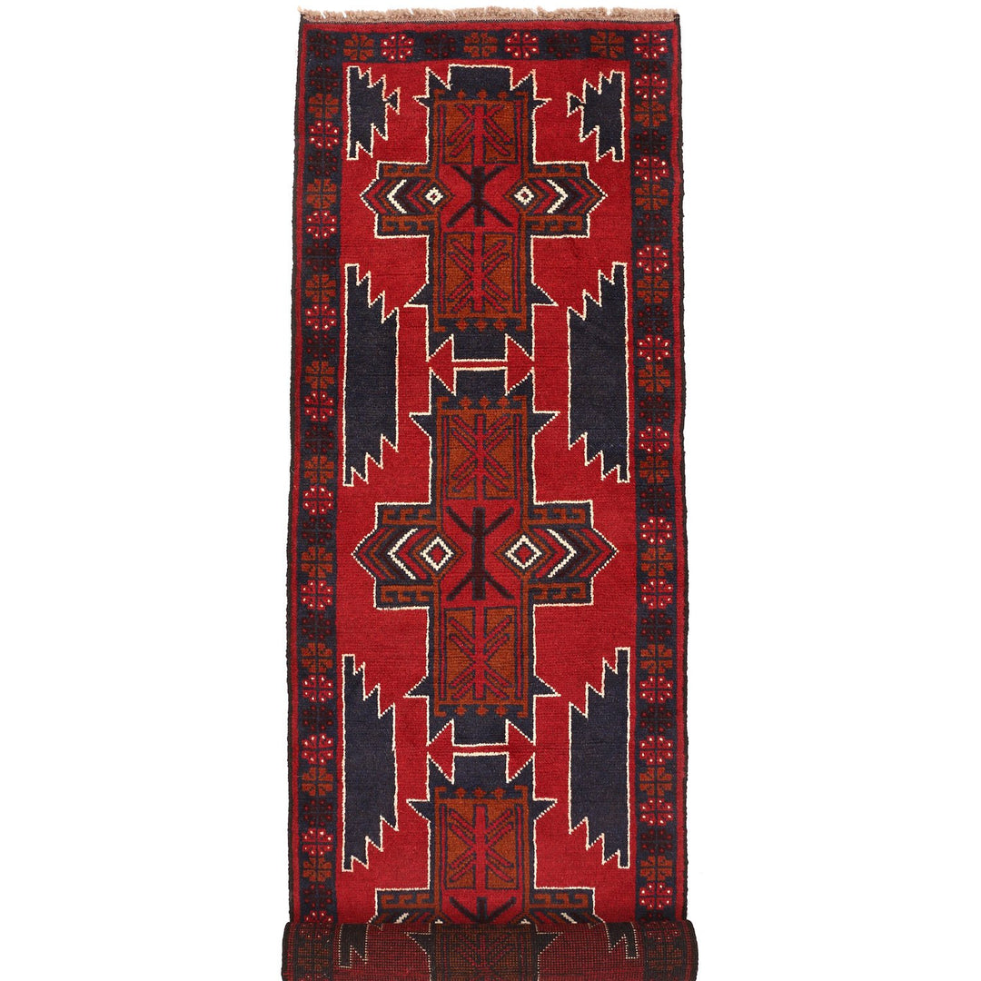 Baluchi Runner 2' 4 x 9' 2 (ft) - No. AL75734 - ALRUG Rug Store