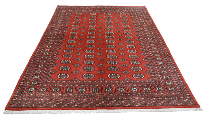 Bokhara 6’ 1″ x 8’ 10” - No. AV24816 - ALRUG Rug Store