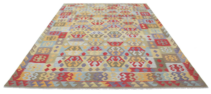 Kilim 8’ 1″ x 11’ 2″ - No. AV63391 - ALRUG Rug Store