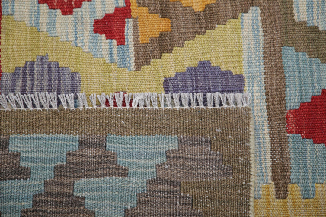 Kilim 8’ 1″ x 11’ 2″ - No. AV63391 - ALRUG Rug Store