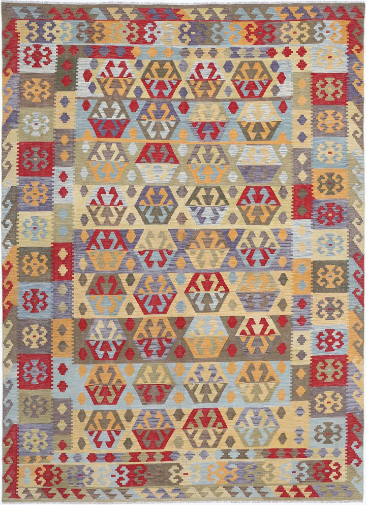 Kilim 8’ 1″ x 11’ 2″ - No. AV63391 - ALRUG Rug Store