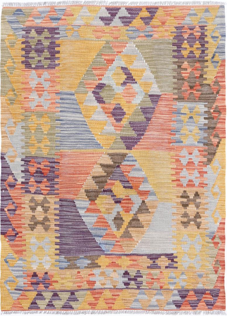 Kilim 2’ 8″ x 3’ 10” - No. AV80169 - ALRUG Rug Store