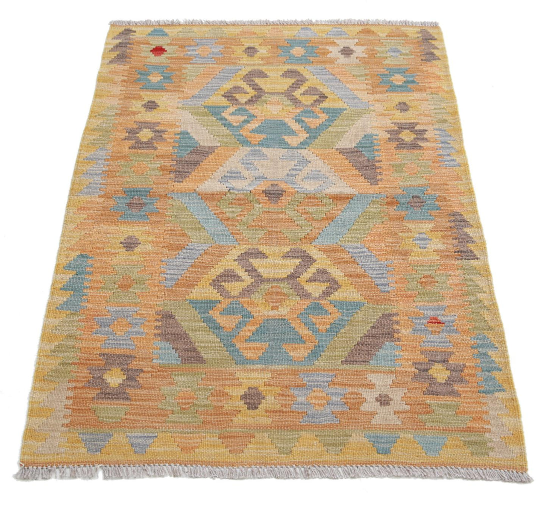 Kilim 2’ 8″ x 3’ 11” - No. AV52481 - ALRUG Rug Store