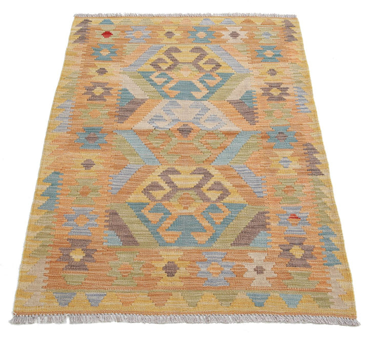 Kilim 2’ 8″ x 3’ 11” - No. AV52481 - ALRUG Rug Store