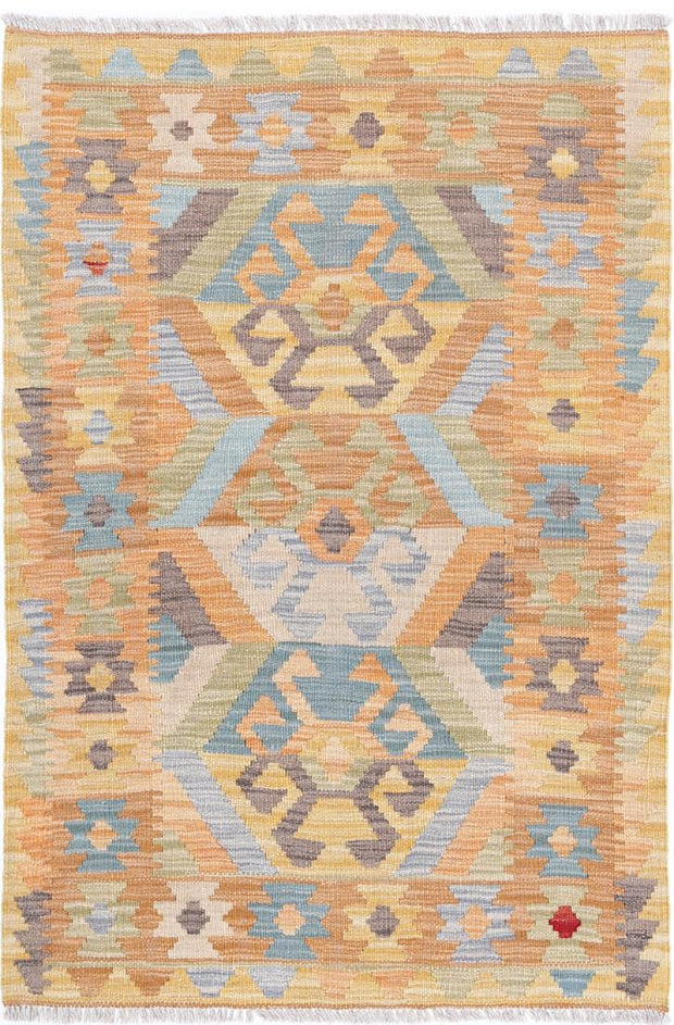 Kilim 2’ 8″ x 3’ 11” - No. AV52481 - ALRUG Rug Store