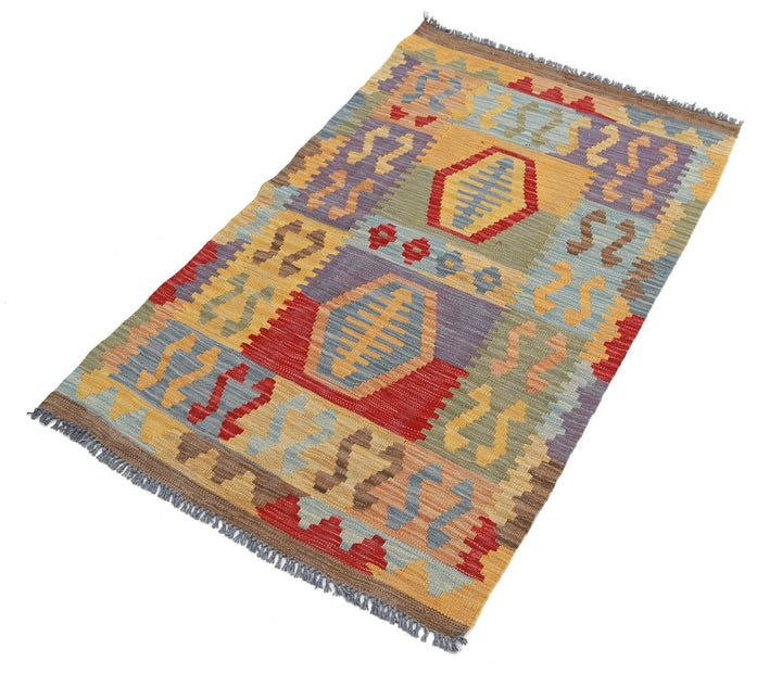 Kilim 2’ 5″ x 4’ 1″ - No. AV13721 - ALRUG Rug Store