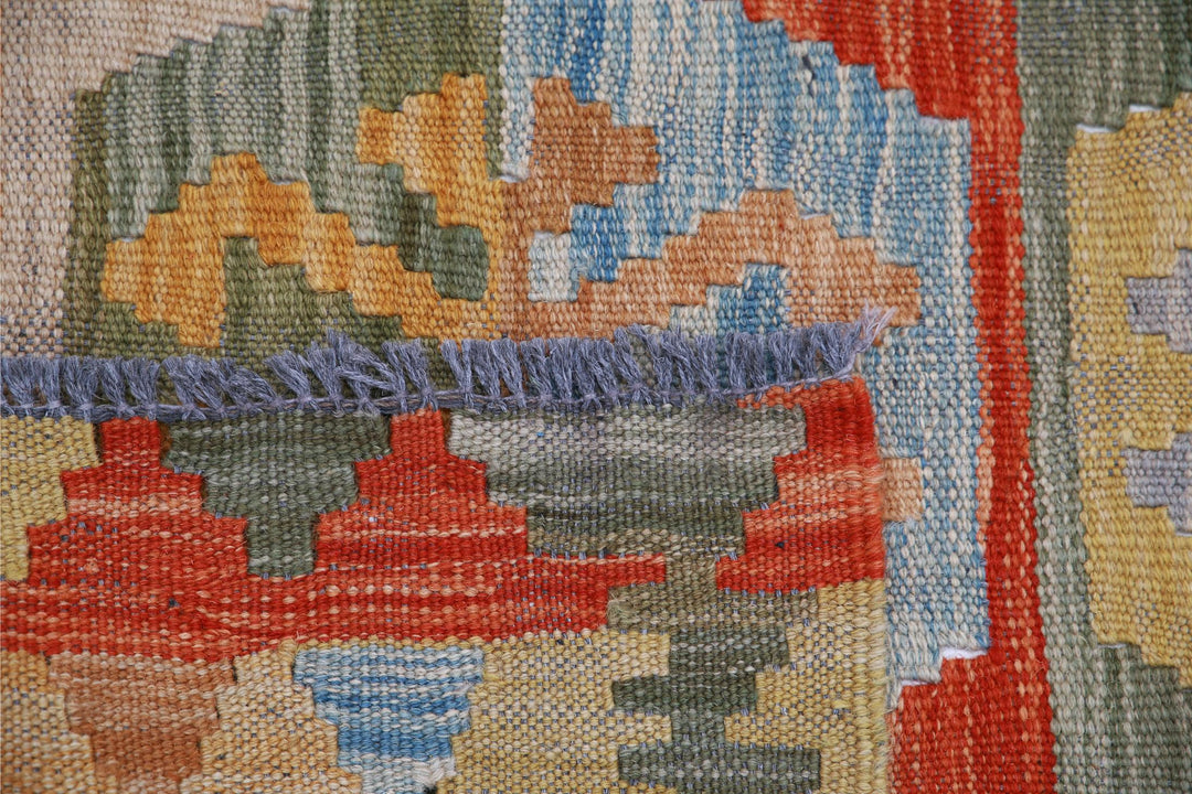 Kilim 2’ 8″ x 4’ 0″ - No. AV88701 - ALRUG Rug Store