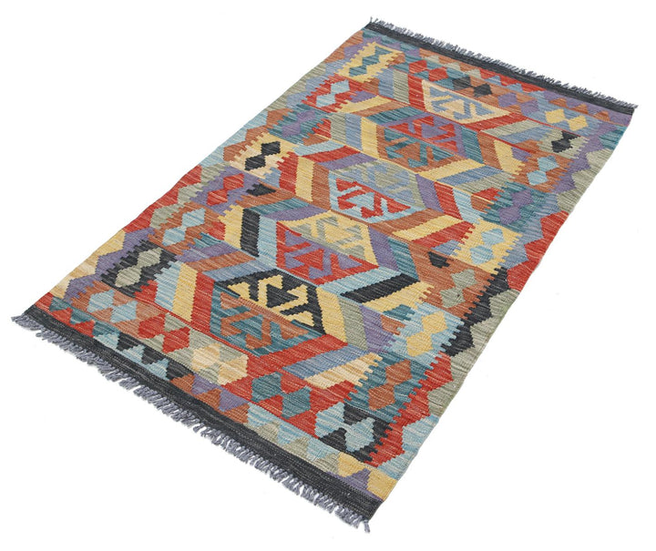 Kilim 2’ 6″ x 4’ 2″ - No. AV78070 - ALRUG Rug Store