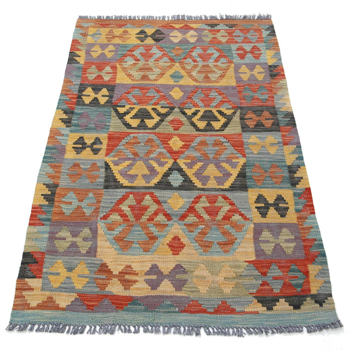 Kilim 2’ 7″ x 4’ 3″ - No. AV13835 - ALRUG Rug Store