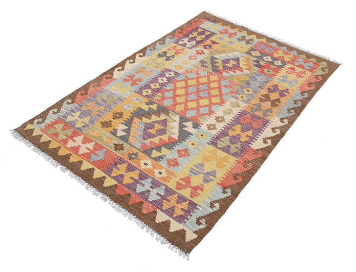 Kilim 3’ 4″ x 5’ 0″ - No. AV46853 - ALRUG Rug Store