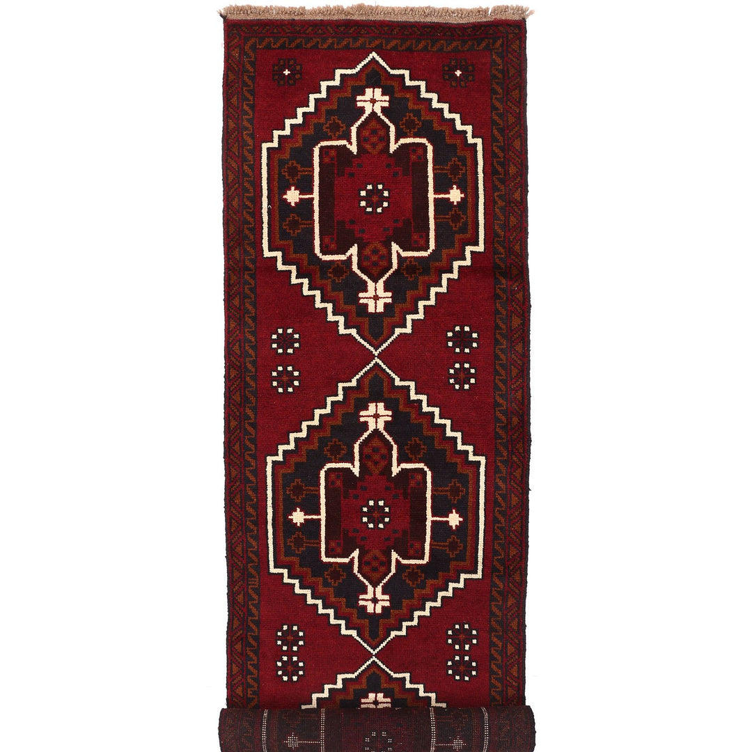 Baluchi Runner 2' 4 x 9' 8 (ft) - No. AL12344 - ALRUG Rug Store