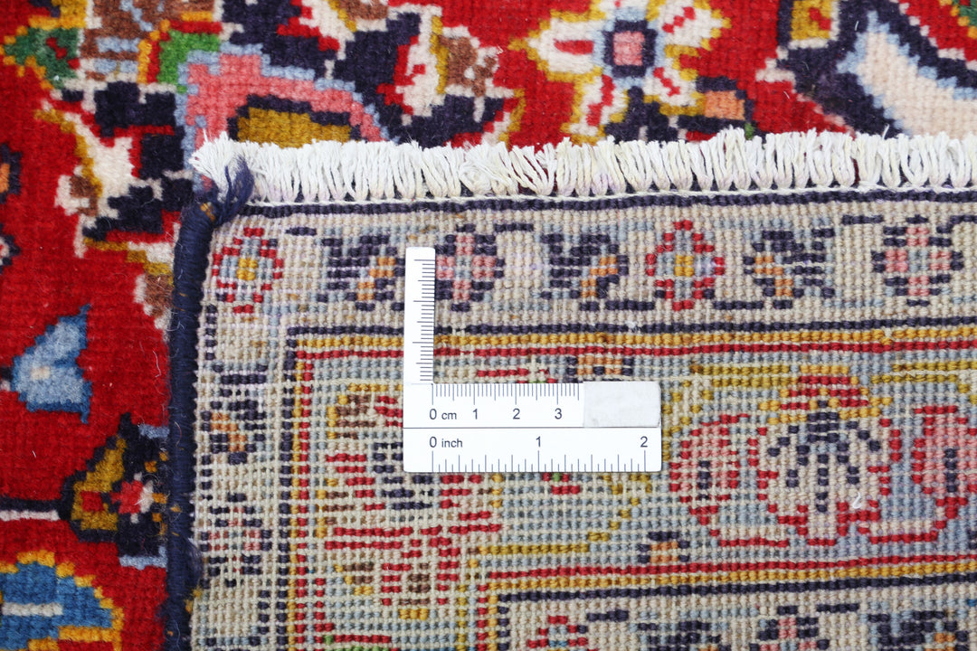 Kashan 9’ 0″ x 13’ 2″ - No. AV99581 - ALRUG Rug Store