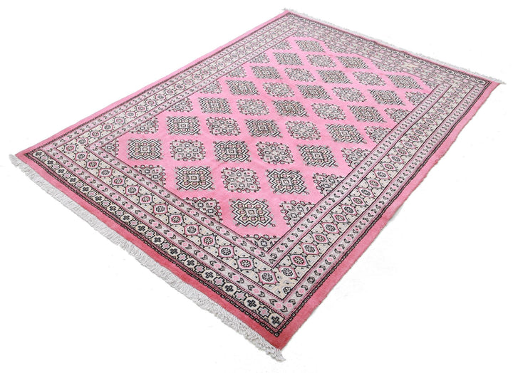 Bokhara 4’ 7″ x 6’ 5″ - No. AV90881 - ALRUG Rug Store