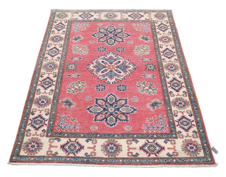 Kazak 3’ 4″ x 4’ 7″ - No. AV74690 - ALRUG Rug Store