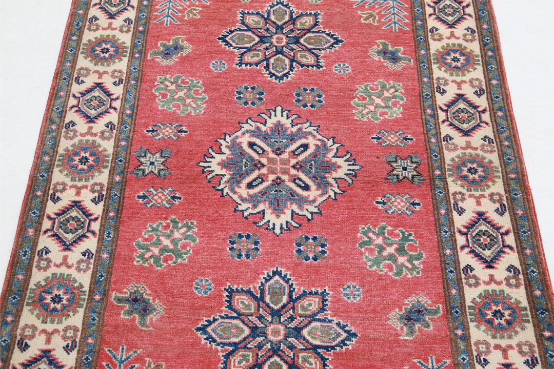 Kazak 3’ 4″ x 4’ 7″ - No. AV74690 - ALRUG Rug Store