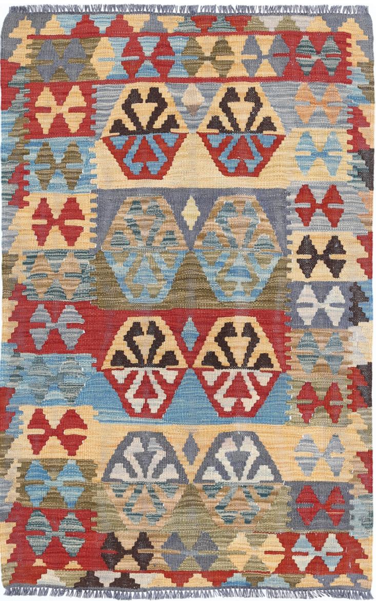 Kilim 2’ 9″ x 4’ 1″ - No. AV28002 - ALRUG Rug Store