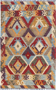 Kilim 3’ 2″ x 5’ 2″ - No. AV81496 - ALRUG Rug Store