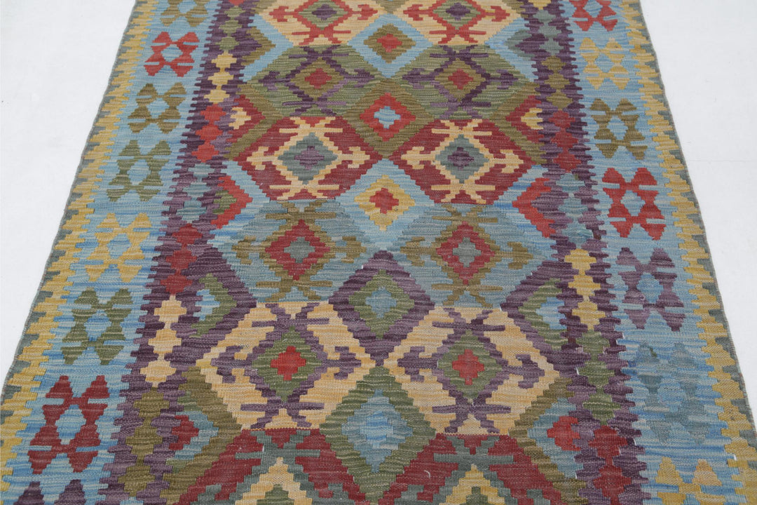 Kilim 4’ 0″ x 6’ 2″ - No. AV11068 - ALRUG Rug Store