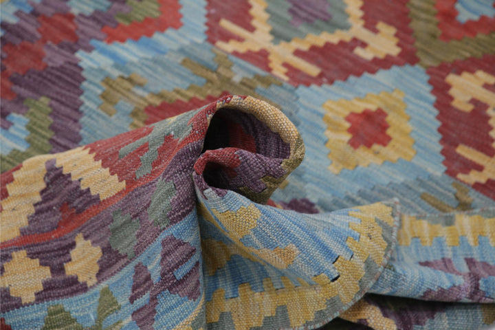 Kilim 4’ 0″ x 6’ 2″ - No. AV11068 - ALRUG Rug Store