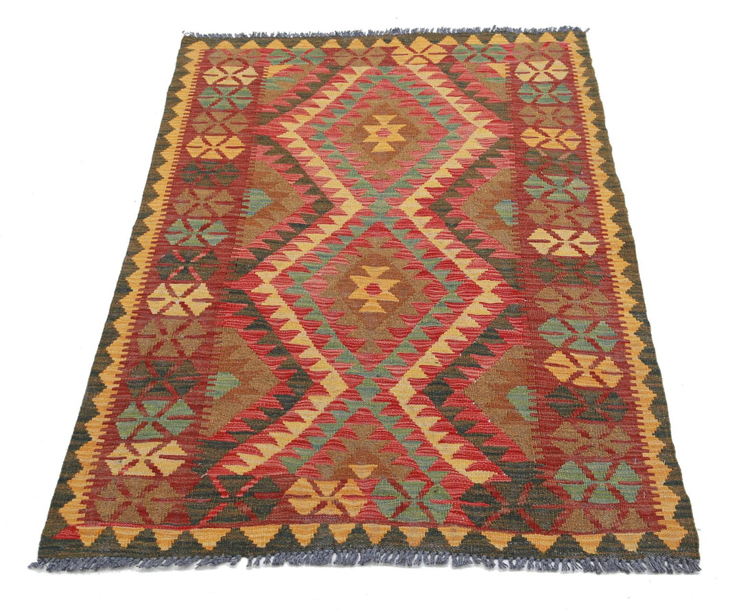 Kilim 3’ 1″ x 4’ 9″ - No. AV14190 - ALRUG Rug Store