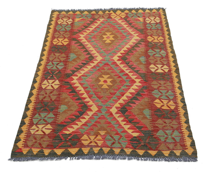 Kilim 3’ 1″ x 4’ 9″ - No. AV14190 - ALRUG Rug Store