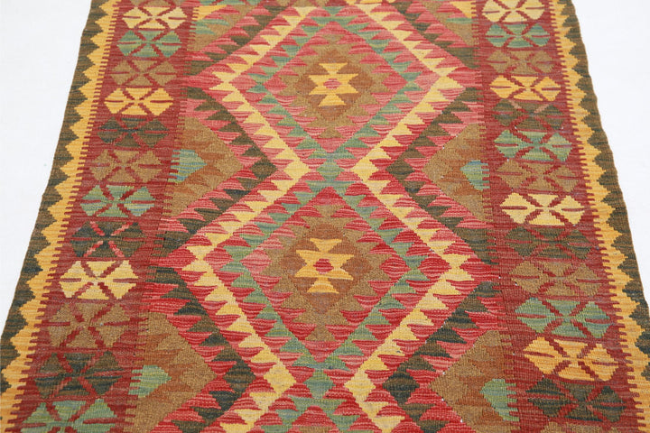 Kilim 3’ 1″ x 4’ 9″ - No. AV14190 - ALRUG Rug Store