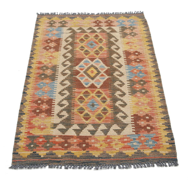 Kilim 2’ 7″ x 4’ 3″ - No. AV90531 - ALRUG Rug Store