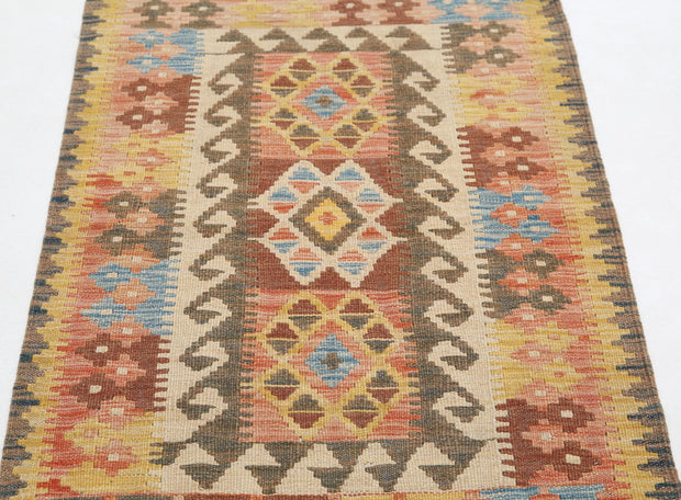 Kilim 2’ 7″ x 4’ 3″ - No. AV90531 - ALRUG Rug Store