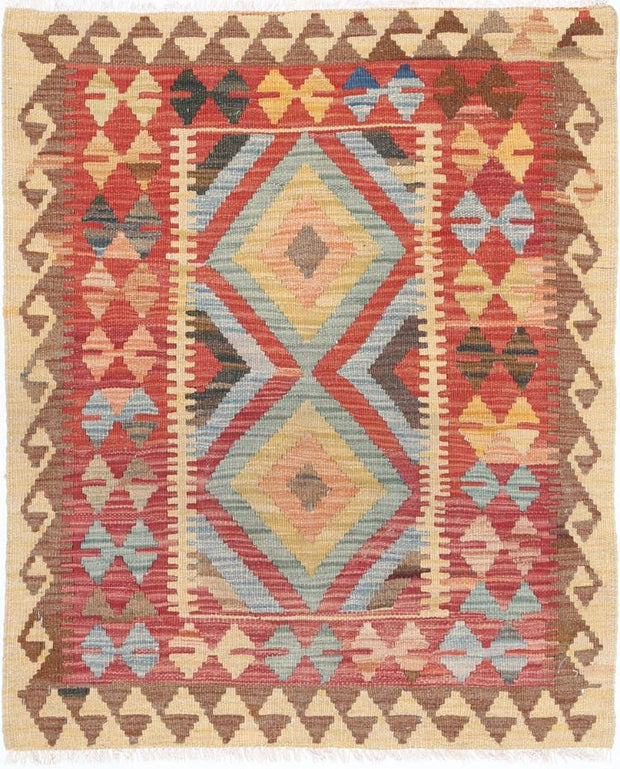 Kilim 2’ 8″ x 3’ 4″ - No. AV87383 - ALRUG Rug Store