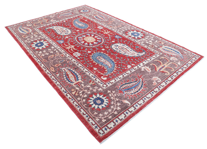 Ziegler 6’ 7″ x 9’ 9″ - No. AV41736 - ALRUG Rug Store