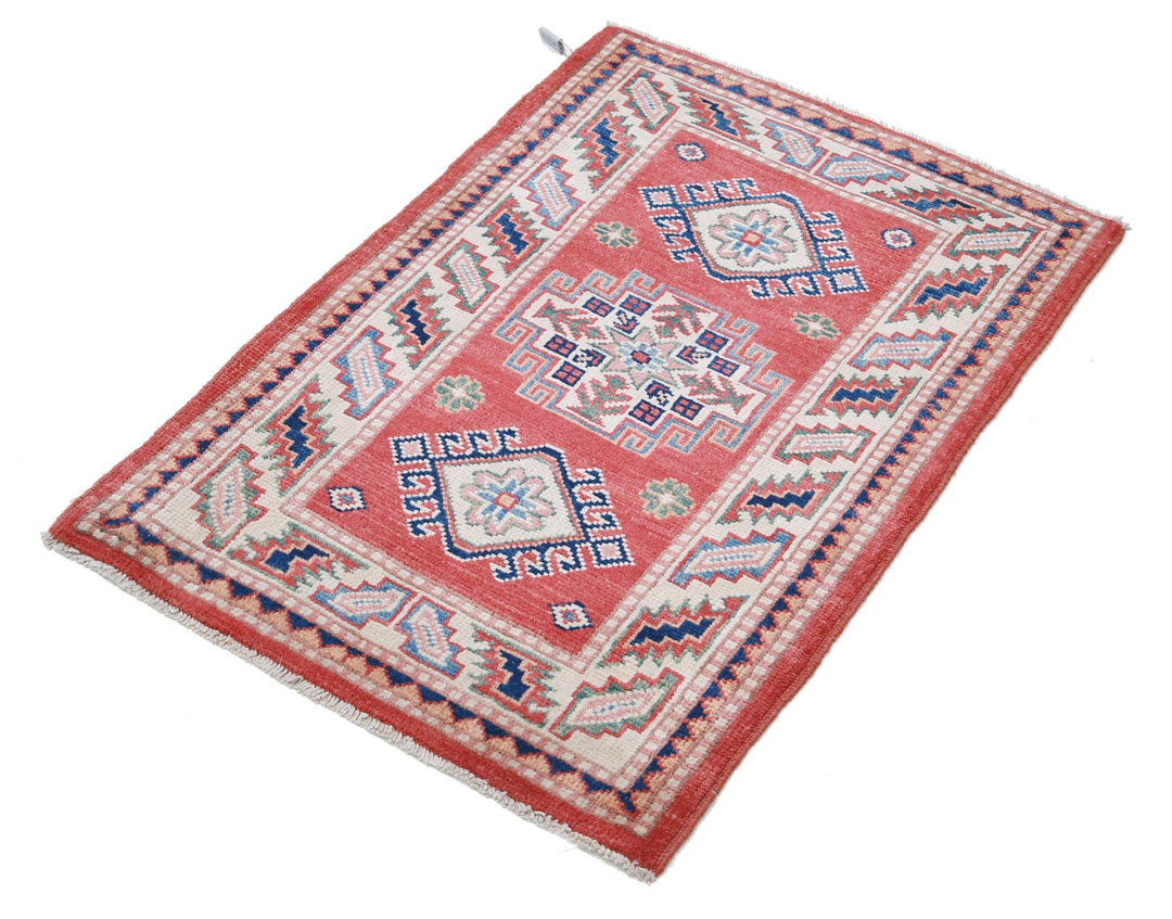 Kazak 2’ 0″ x 2’ 10” - No. AV16662 - ALRUG Rug Store