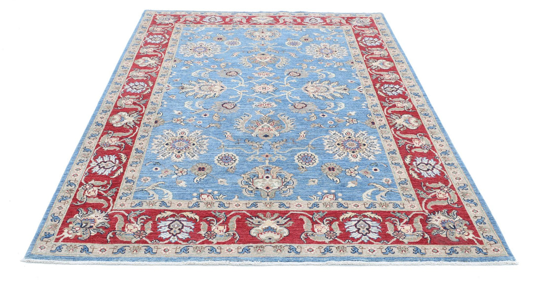 Ziegler 5’ 7″ x 7’ 9″ - No. AV28201 - ALRUG Rug Store